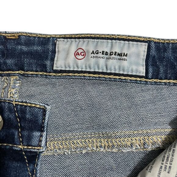 AG Adriano Goldschmied Size 28 The Legging Ankle Skinny Blue Denim Low Rise Jean - Picture 6 of 12